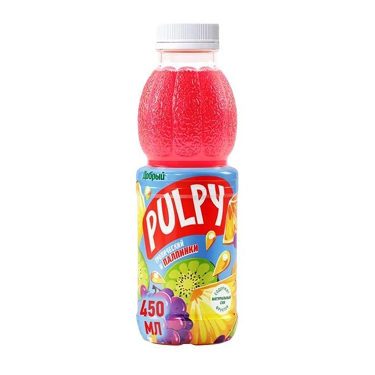 Напиток сокосодержащий Pulpy тропический с мякотью 900 мл., ПЭТ
