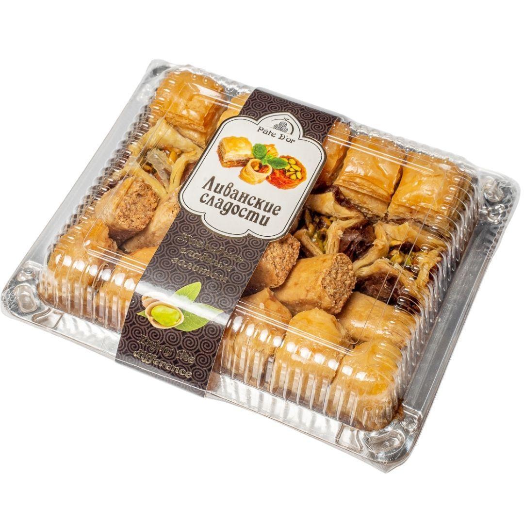 Ассорти ливанских сладостей Pate D'Or Беритос 350 гр., пластик