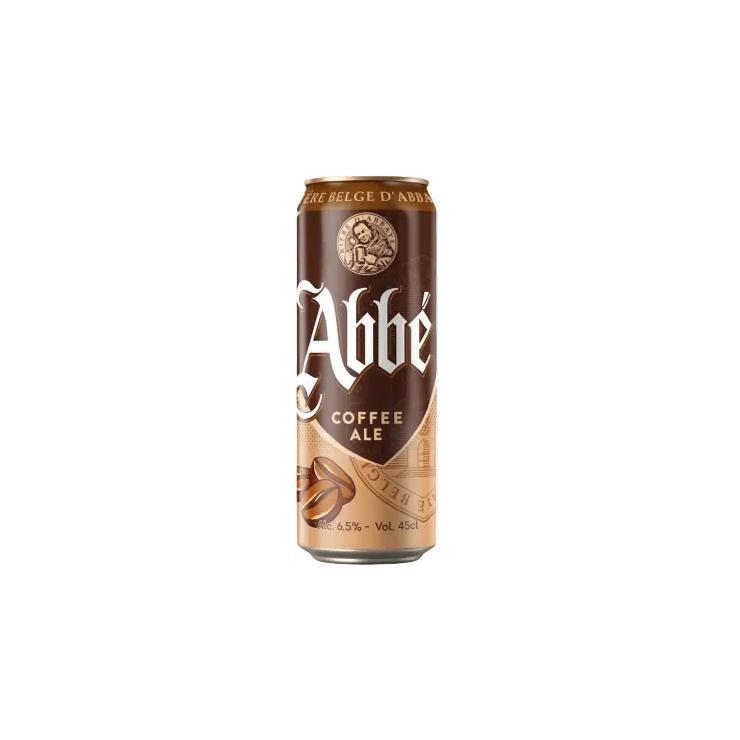 Напиток пивной Abbe coffee ale пастеризованный 6,5% 450 мл., ж/б