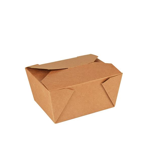 Упаковка Papstar крафт 650мл. 113х90х63мм.