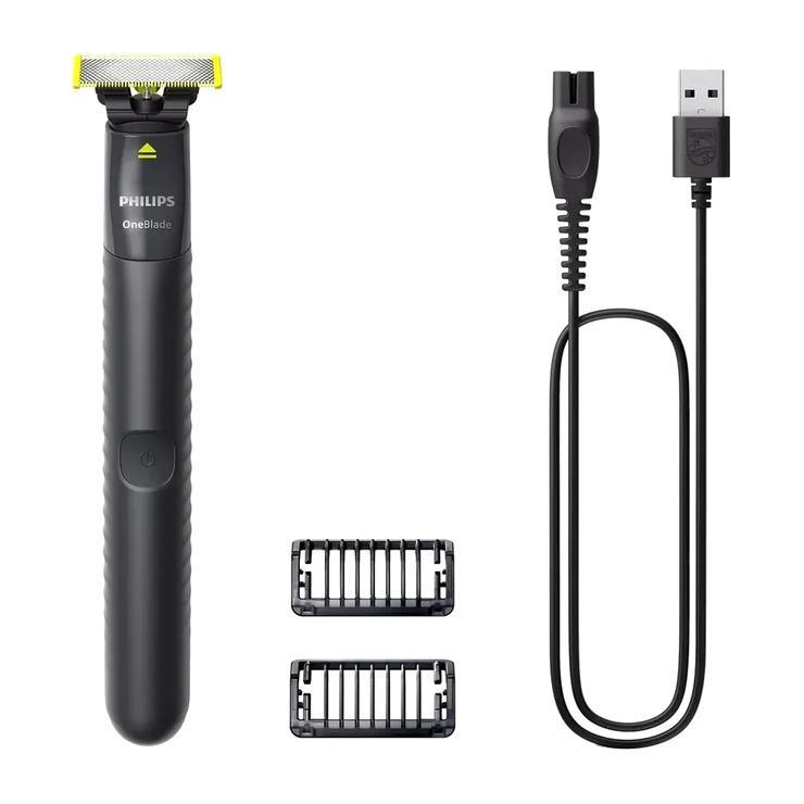 Триммер Philips OneBlade QP1424/10 черный, картон