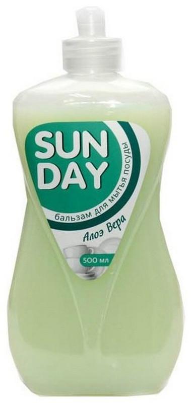 Бальзам для мытья посуды Sunday алоэ вера, 500 мл., ПЭТ