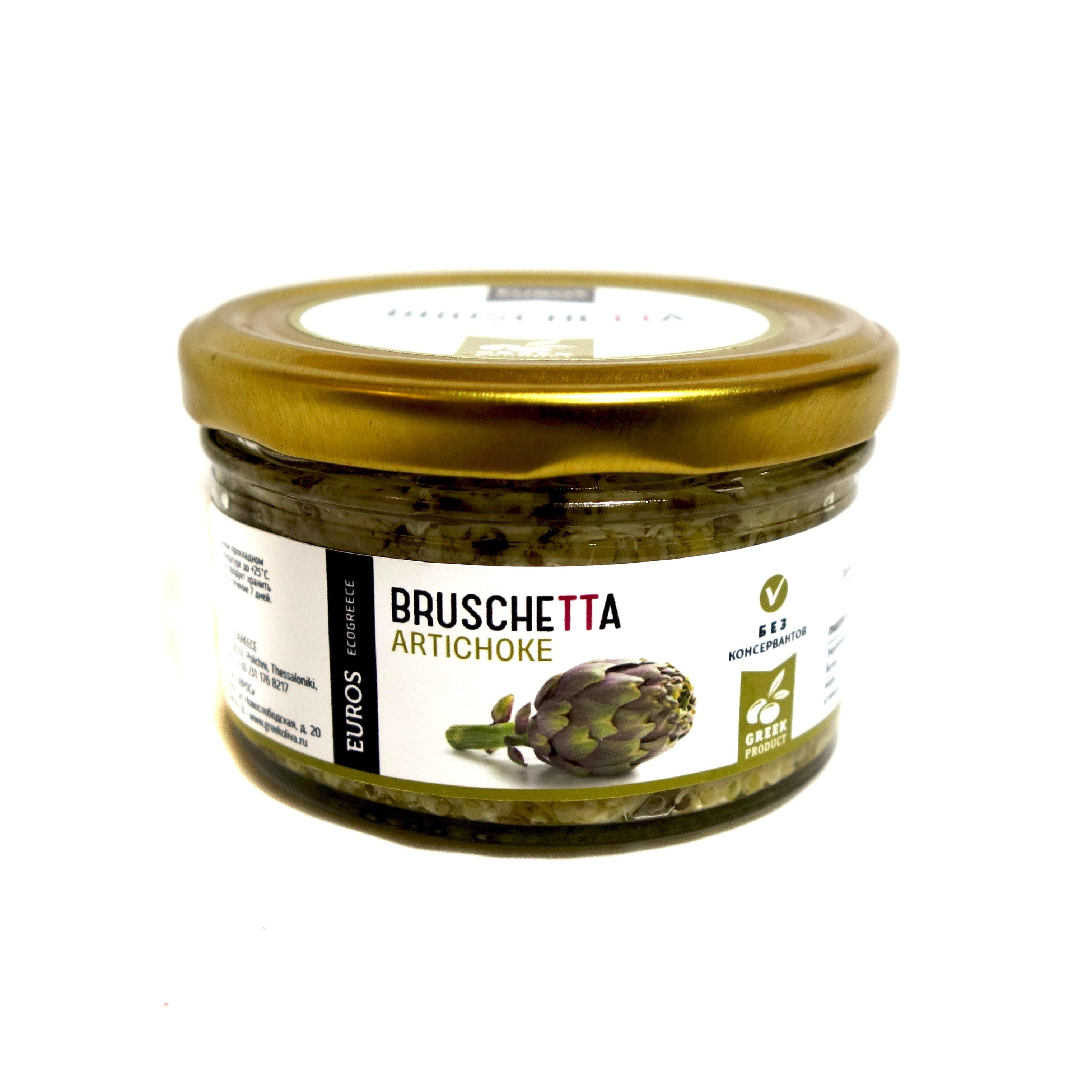 Брускетта Evros из артишоков, 150 гр., стекло
