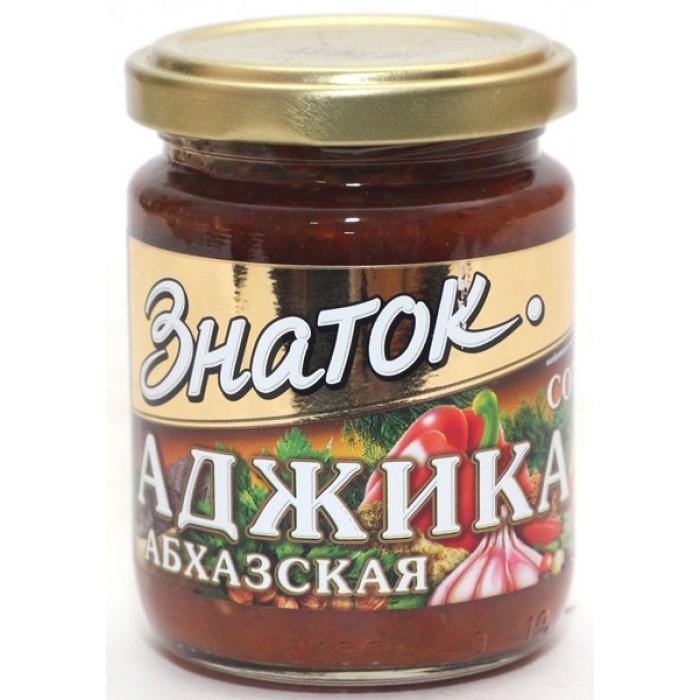 Аджика Знаток абхазская 170 гр., стекло