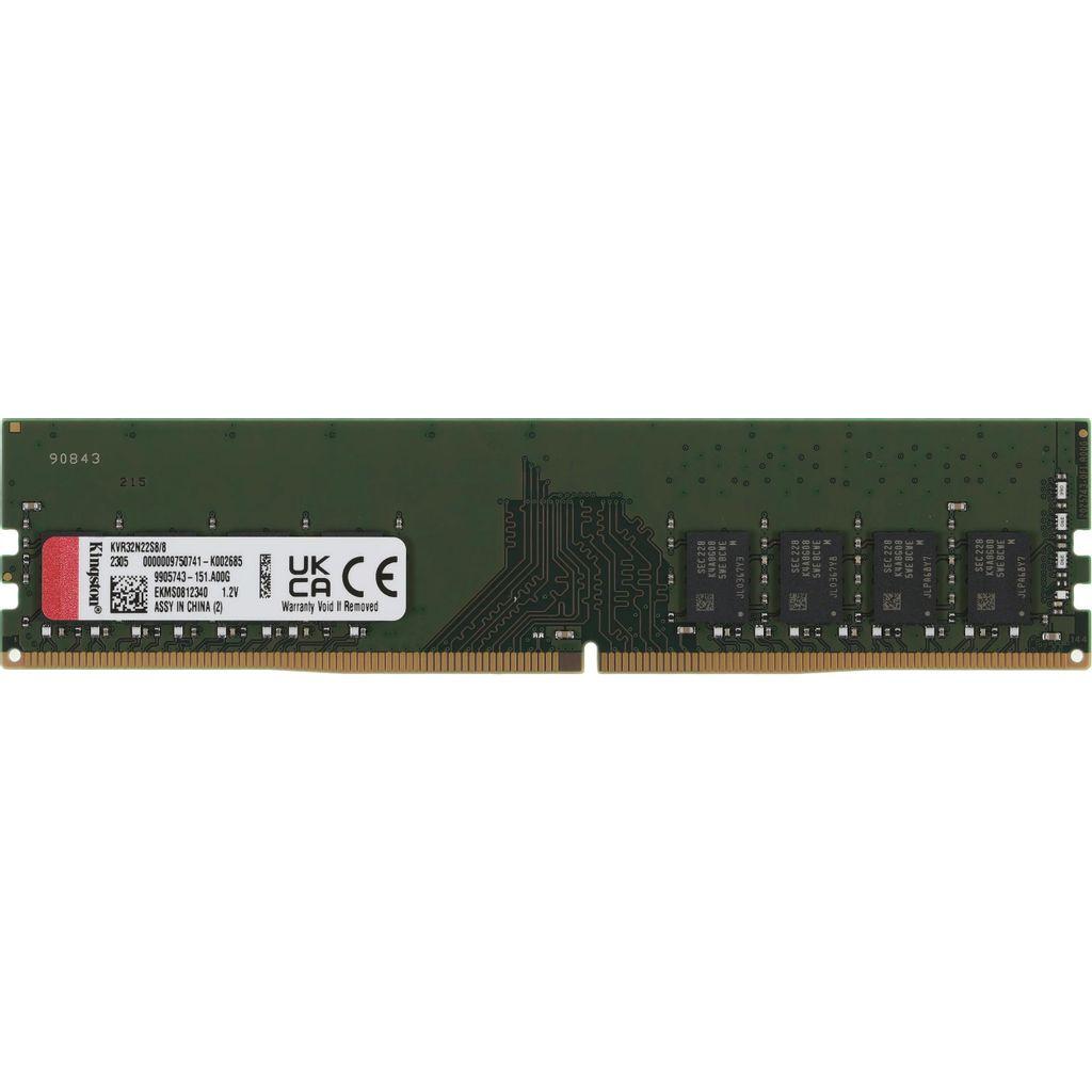 Оперативная память Kingston Valueram KVR32N22S8/8 DDR4 - 1x 8ГБ 3200МГц, DIMM, Ret