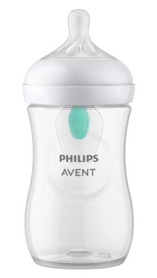 Бутылочка для кормления Philips c клапаном AirFree NATRes 260 мл., 1 шт., картон