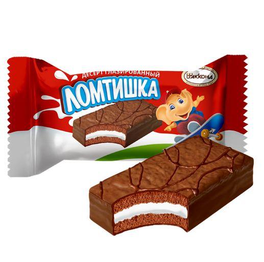 Батончик Акконд Ломтишка Десерт глазированный 30 гр., флоу-пак