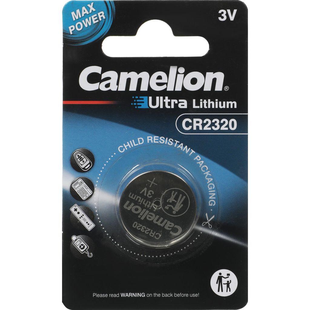 CR2320 Батарейка Camelion Lithium CR2320-BP1, 1 шт.