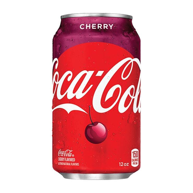 Напиток газированный Coca-Cola cherry США 355 мл., ж/б