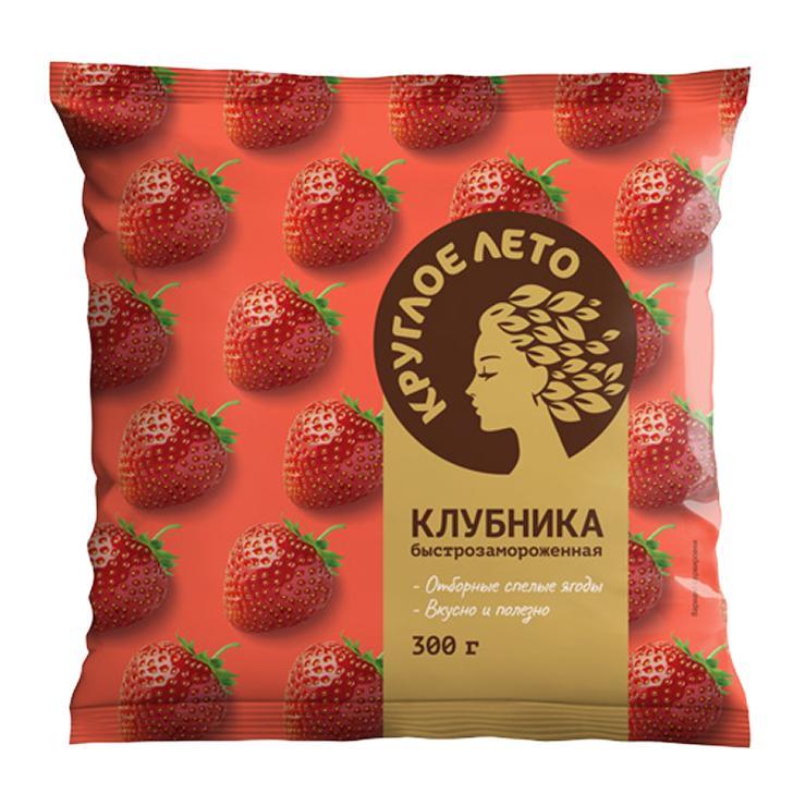 Вишня Круглое Лето замороженная 300 гр., флоу-пак