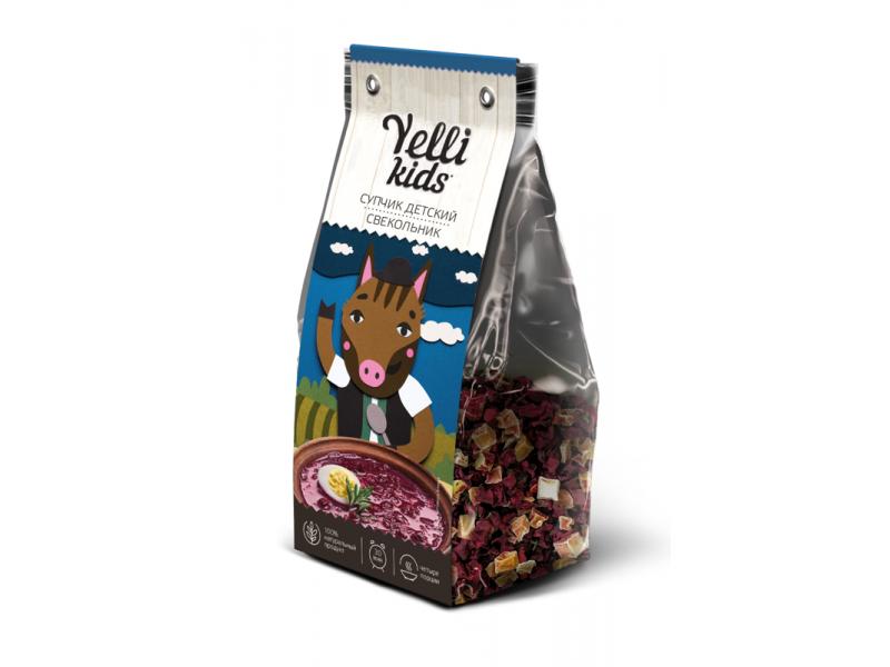 Суп Yelli Kids Супчик детский Свекольник, 80 гр., дой-пак