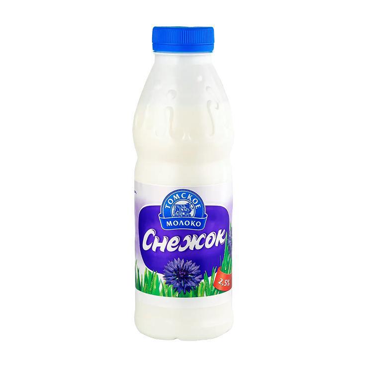 Снежок Томское Молоко 2,5% 500 гр., ПЭТ