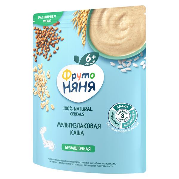Каша Фруто Няня Каша Овсяная Яблоко-Груша безмолочная сухая, 200 гр., флоу-пак