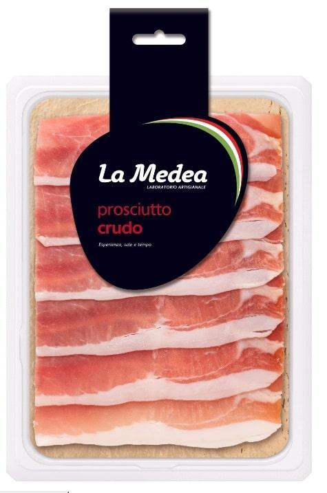Ветчина La Medea Prosciuttocrudo сыровяленая 600 гр., в/у