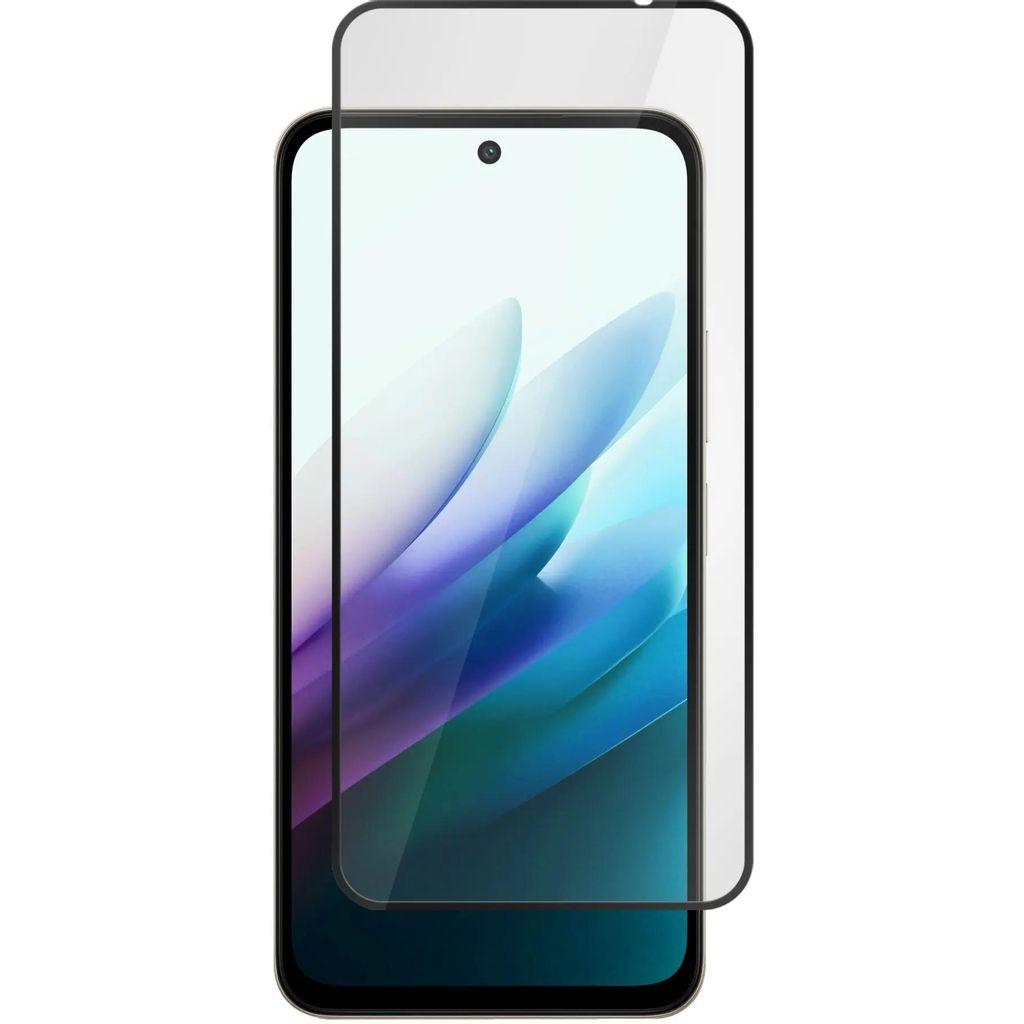 Защитное стекло для экрана BORASCO для Xiaomi Redmi 15 4G антиблик, 169х80 мм, 2.5D, 1 шт, черный [75875]