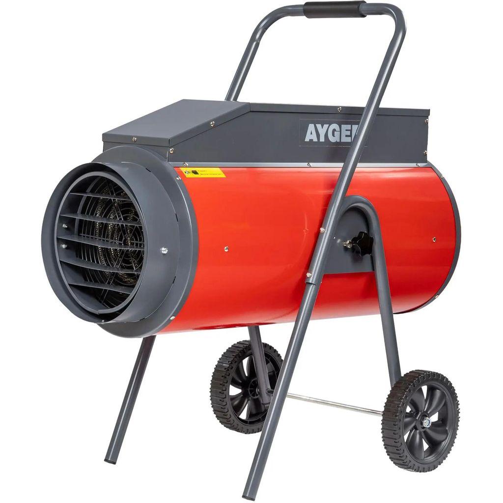 Электрическая тепловая пушка AYGER AY-24T, 24кВт, красный