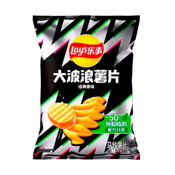 Чипсы Lay's Big Wave American classic 40 гр., флоу-пак
