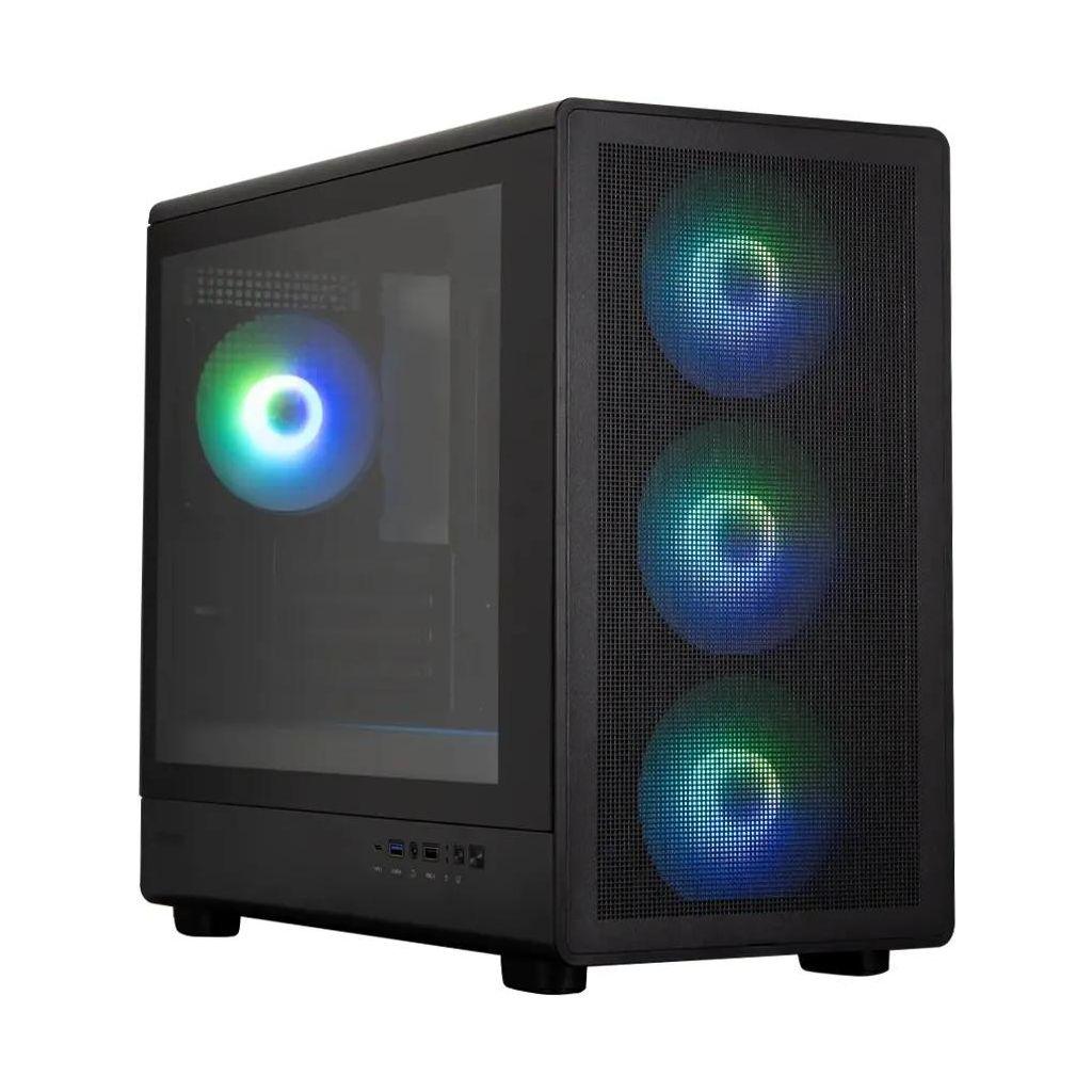 Корпус mATX Zalman M5, Mini-Tower, без БП, черный [m5 black]