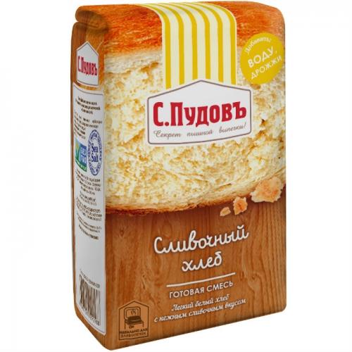 Смесь С.Пудовъ Сливочный хлеб 500 гр., бумага