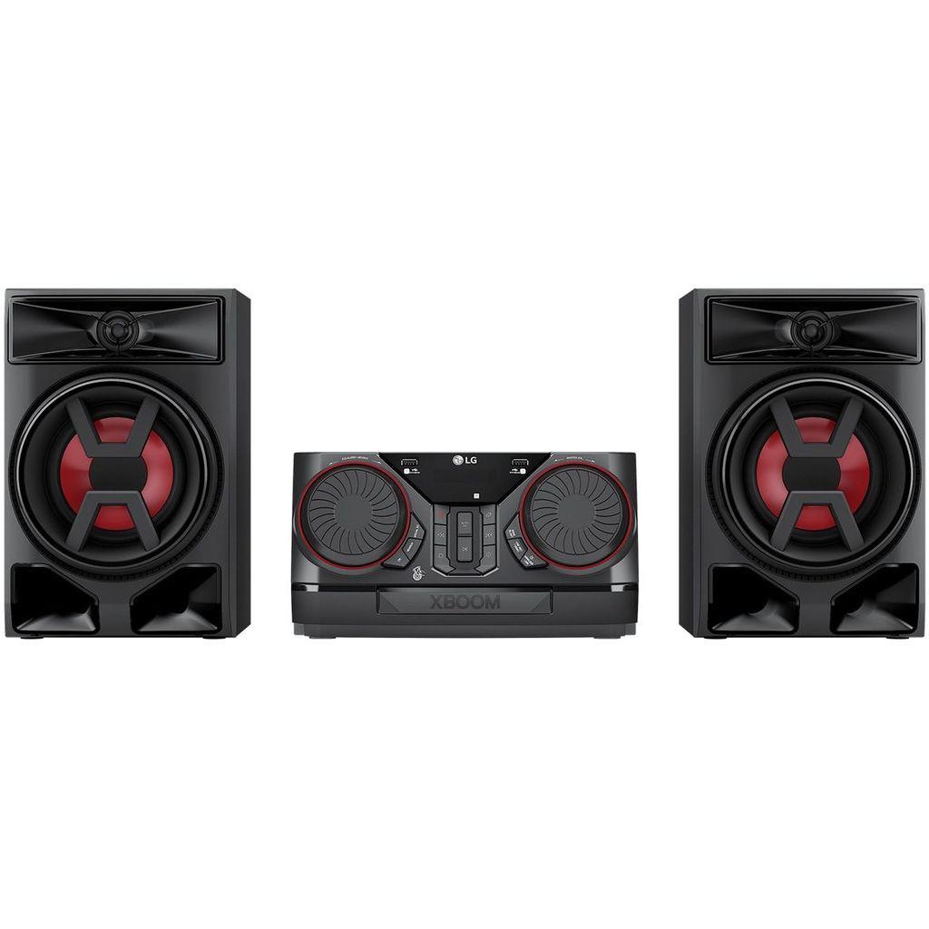 Музыкальный центр LG CK43N, 300Вт, Bluetooth, FM, USB, черный