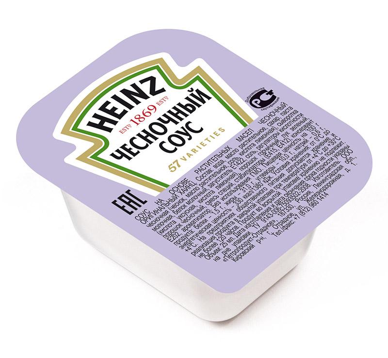 Соус Heinz чесночный 25 мл., дип-пот