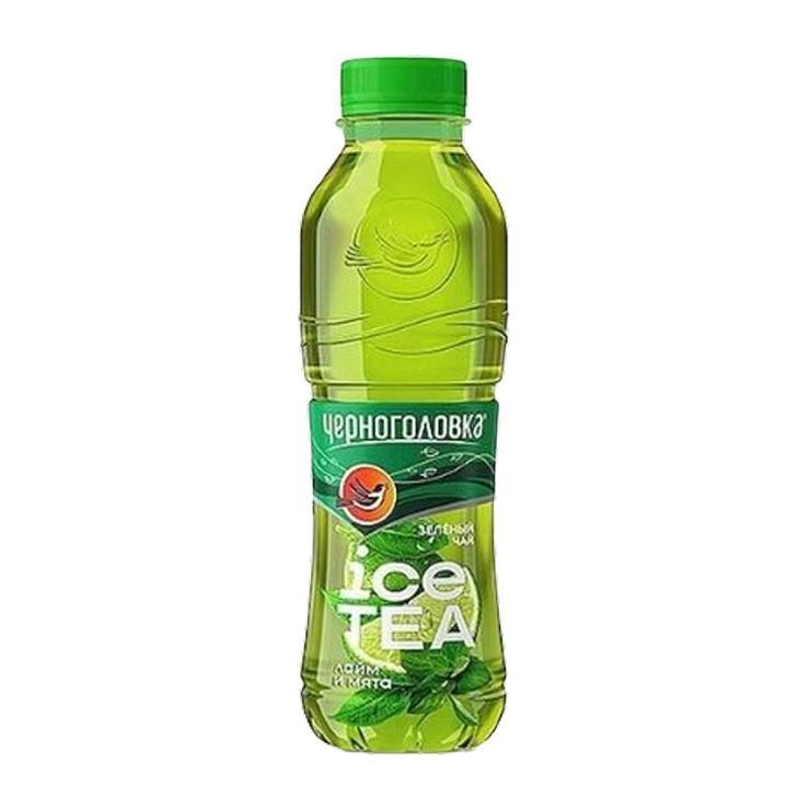 Чай холодный Черноголовка Ice tea зеленый мята лайм 500 мл., ПЭТ