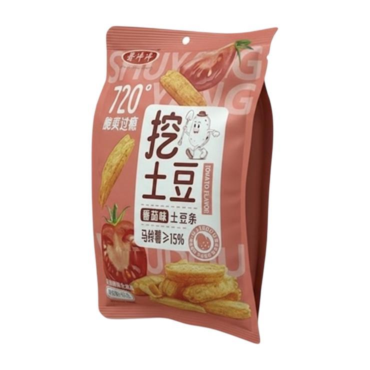 Чипсы ShuYangyang Potato Complacenetly томат 65 гр., дой-пак