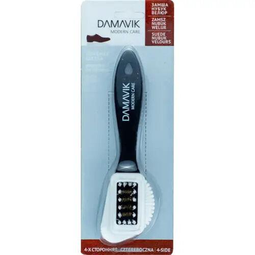 Щетка для нубука и замши Damavik 4-х сторонняя, блистер