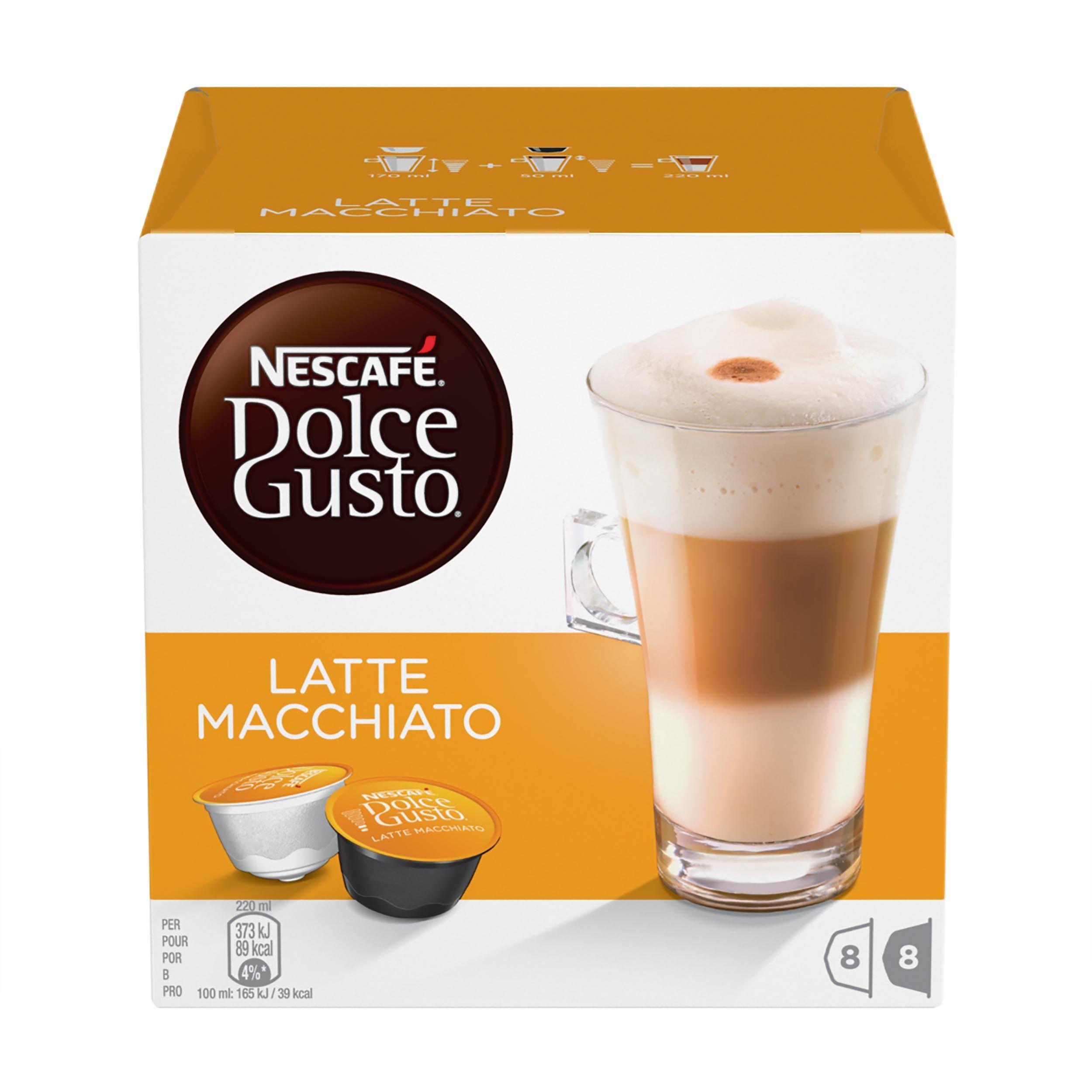 Кофе Nescafe Dolce Gusto Latte Macchiato капсульный 194.4 гр