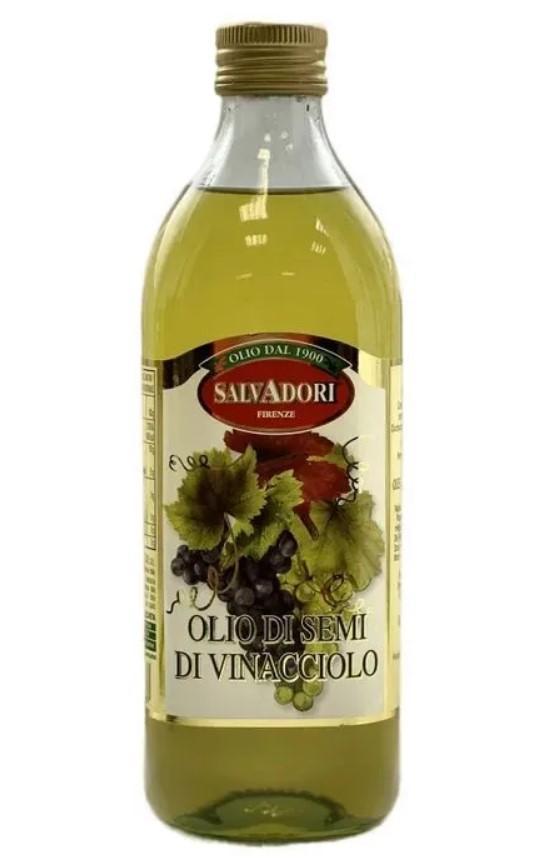 Масло Salvadori из виноградных косточек 1 л., стекло