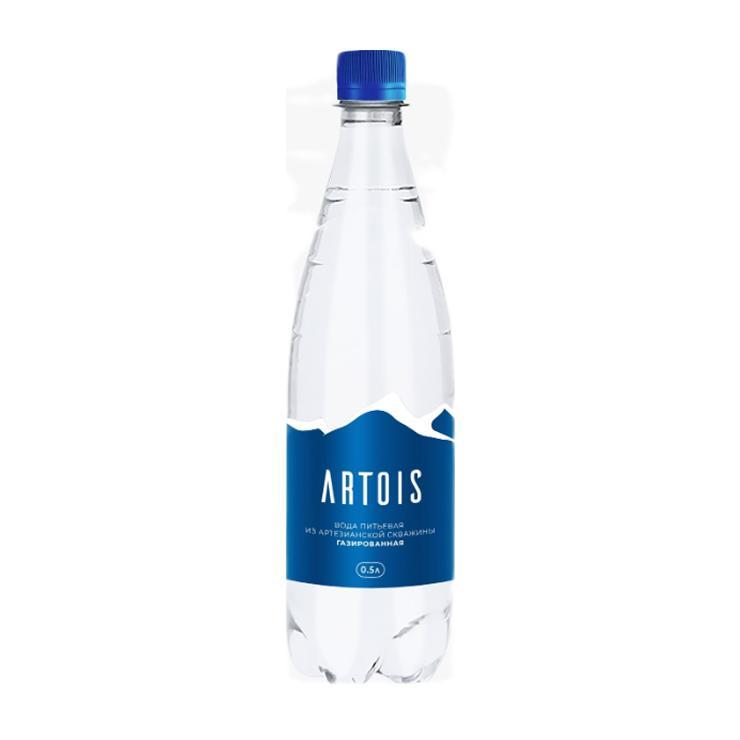 Вода газированная Artois 500 мл., ПЭТ