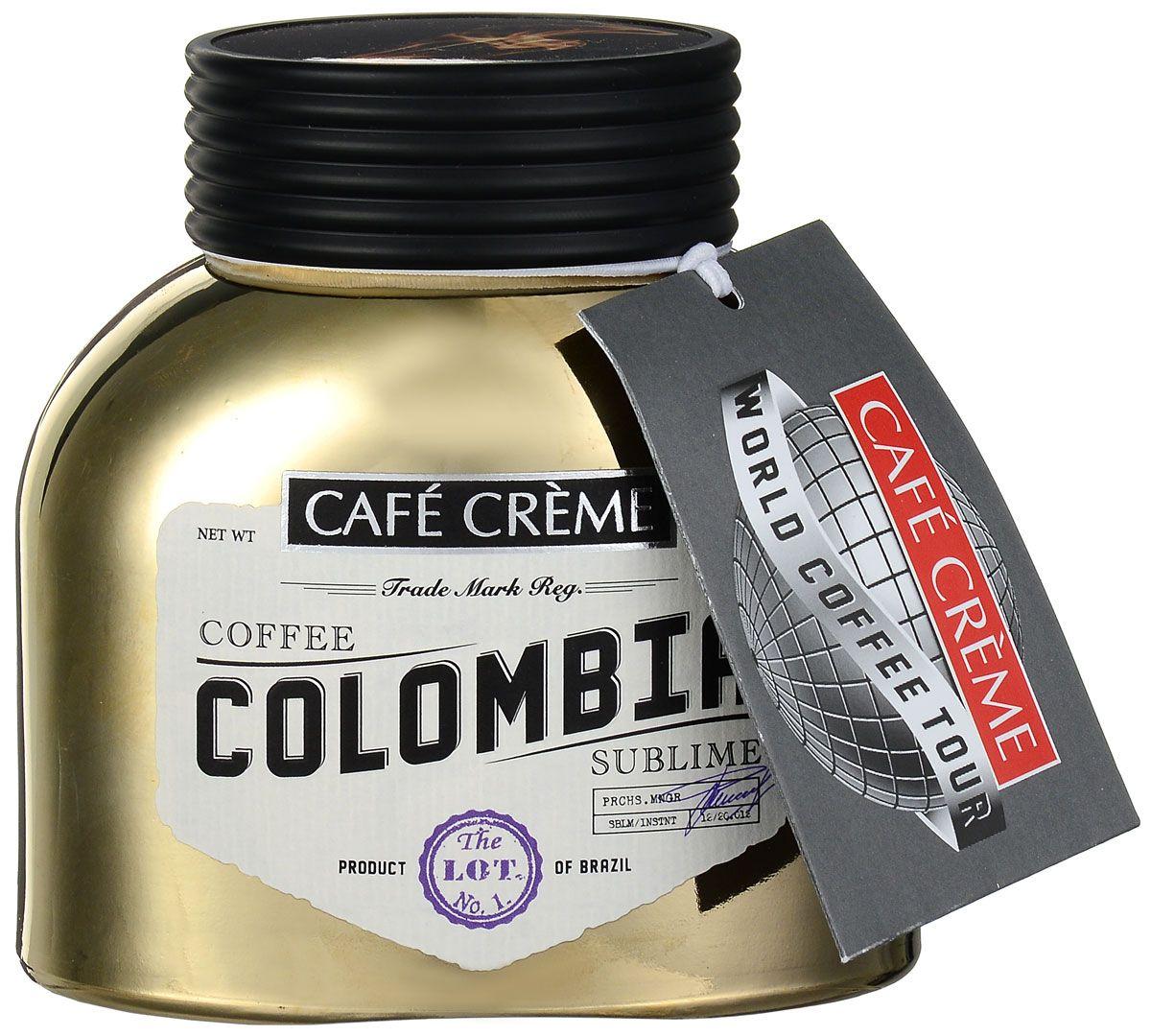 Кофе Cafe Creme Colombia кофе растворимый сублимированный
