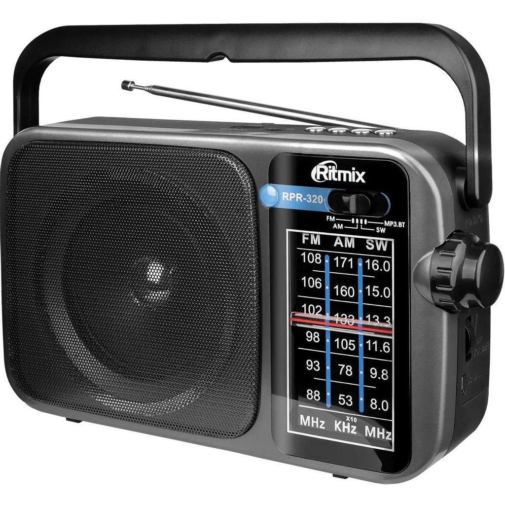 Радиоприемник Ritmix RPR-320, черный