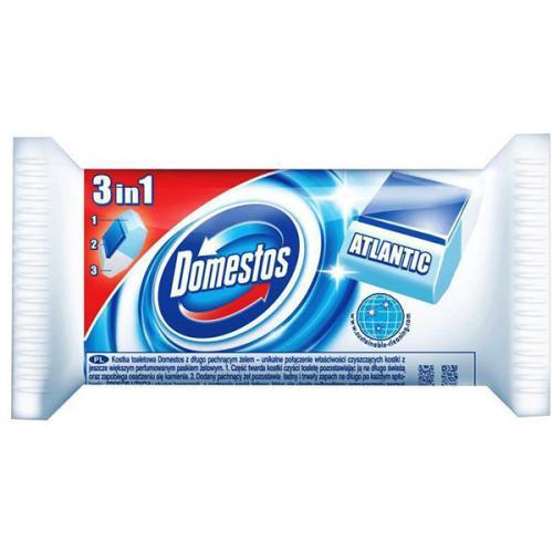 Блок гигиенический для унитаза Domestos сменный атлантик 40 гр., флоу-пак