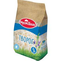 Творог Вкуснотеево рассыпчатый 9% 750 гр., дой-пак