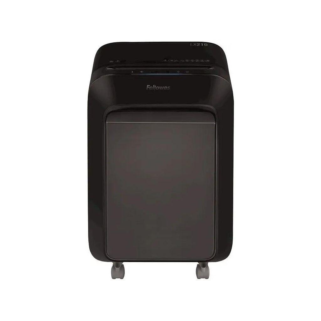Уничтожитель бумаг Fellowes PowerShred LX210, P-4, 4х12 мм, 16 лист. одновременно, 23л [fs-55025]