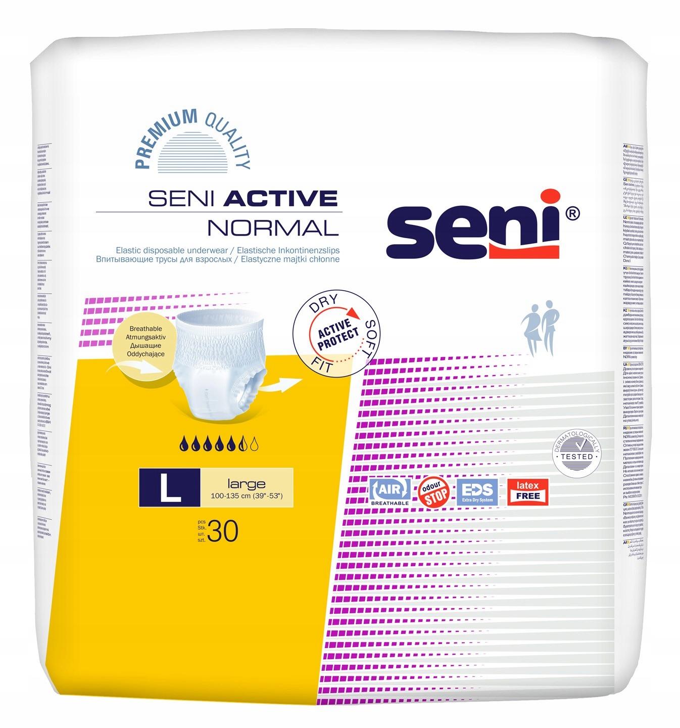 Трусы Seni activ normal впитывающие для взрослых