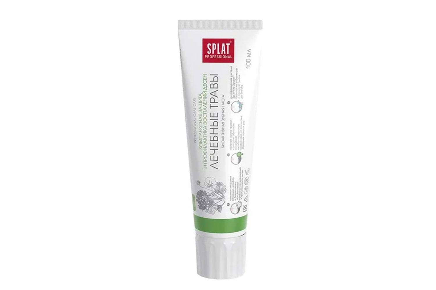 Зубная паста Splat Professional Лечебные травы 80 гр., картон
