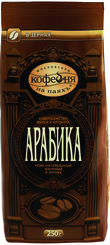 Кофе Московская кофейня на паяхъ Арабика в зернах 100 гр