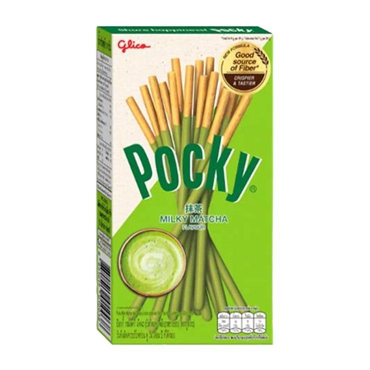 Бисквитные палочки Pocky Biscuit Stick Milky Matcha 35гр