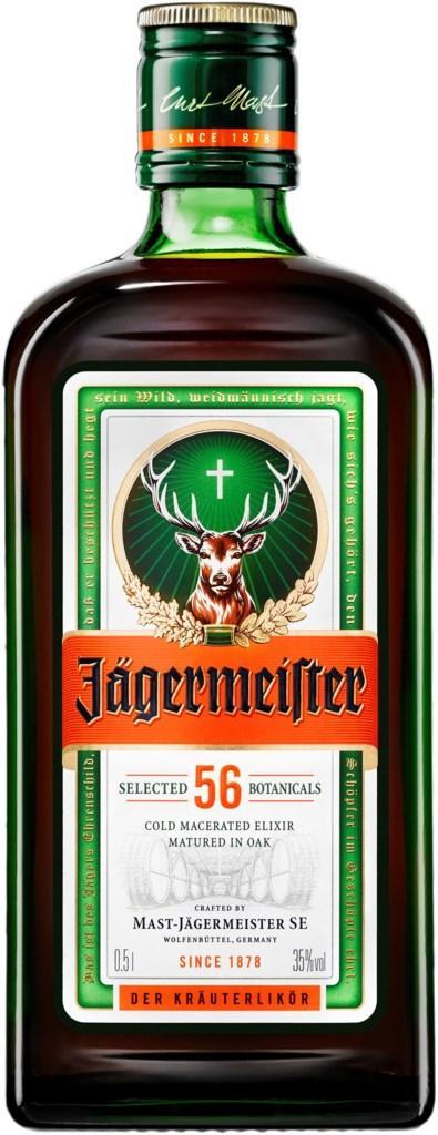 Ликер десертный Jagermeister 35% Германия 500 мл., стекло