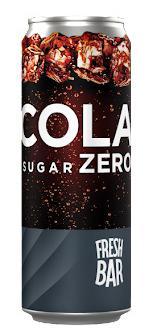 Напиток газированный Fresh Bar cola zero 450 мл., ж/б