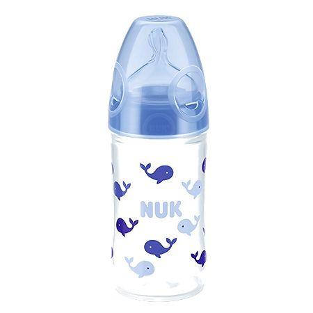 Бутылочка Nuk First Choice New Classic из ПП соска FC из силикона с отверстием М 150 мл., пакет