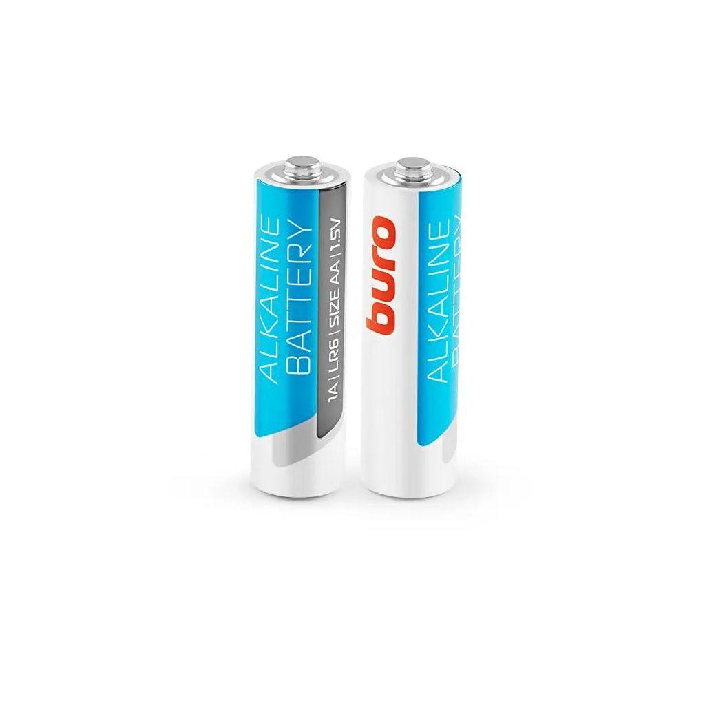 AA Батарейка Buro Alkaline LR6, 2 шт.