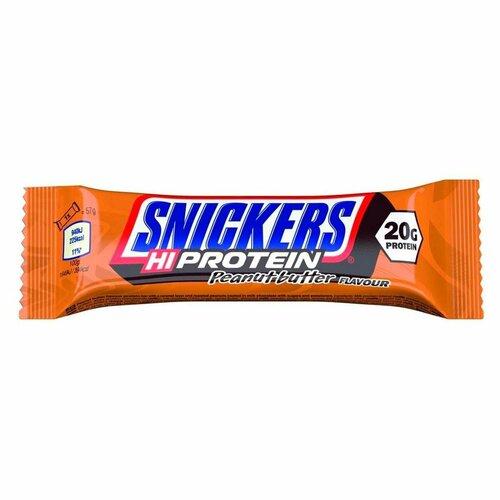 Батончик протеиновый Snickers Peanut Butter 57 гр., флоу-пак