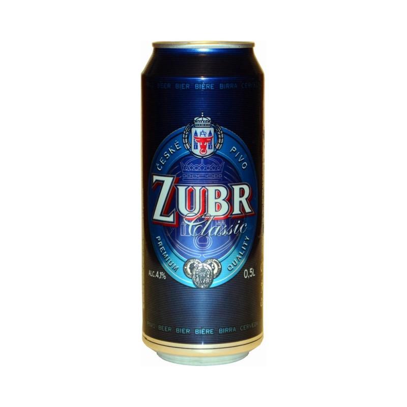 Пиво Classic Zubr 500 мл., ж/б