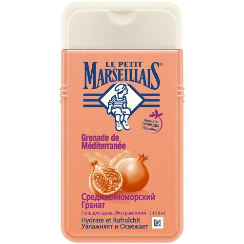 Гель Le Petit Marseillais Средиземноморский Гранат для душа