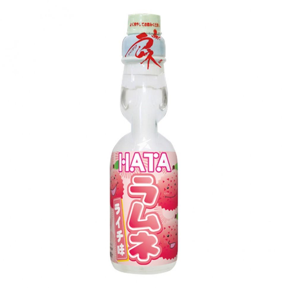 Напиток газированный Hata Kosen Ramune Личи Япония 200 мл., стекло