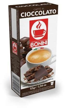 Капсулы Caffe Tiziano Bonini nes Cioccolato 10 шт. х 5,5 гр., картон