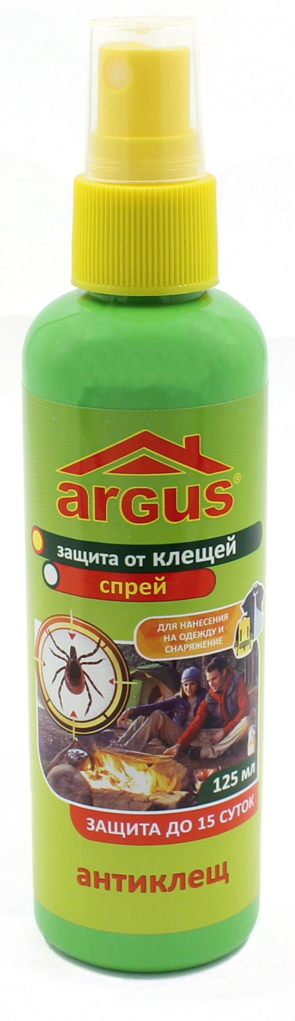 Средство Argus Антиклещ 125 мл., спрей